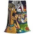 thumbnail image 6 of Lsque Scooby-Doo Pattern Fuzzy Fleece Throw Blanket Extra Large,Super Soft,Fluffy and Warm Blankets for Couch,Bed,All Season Use (40"x30"), 6 of 7