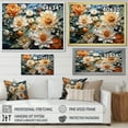 thumbnail image 4 of Designart "Koi Dance Asian Painting I" Asian Floater Framed Canvas Wall Art, 4 of 7