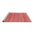 thumbnail image 2 of Ahgly Company Machine Washable Indoor Rectangle Abstract Red Modern Area Rugs, 7' x 10', 2 of 4