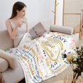 thumbnail image 2 of LHSHID Best Friend Birthday Gifts Blanket Flannel Soft and Comfortable Anti static Bed Sofa Blanket 50x60in, 2 of 5