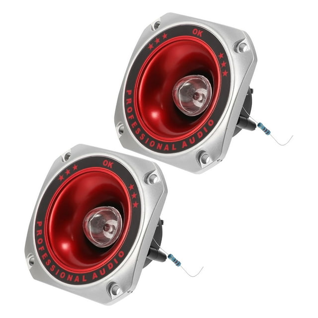 OULII 2pcs Outdoor Performance Tweeter Horn Speakers Multi Use Stage Tweeter With Stylish Design For And Easy Setup