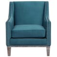 thumbnail image 3 of Picket House Furnishings Aster Accent Fauteuil en Turquoise, 3 of 10