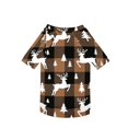 thumbnail image 5 of Christmas Dog Pajamas Xmas Pet Pjs with Snowman Elk Patterns Christmas Dog Onesie Jumpsuits Jammies Clothes Stretchy Shirts Comfy Outfit Costume Apparel for Small Medium Large Dogs, 5 of 5