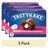 (3 pack) Tastykake Creme Filled Chocolate Cupkakes, 12 Count, 6 Packs of 2 Cupcakes