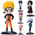 thumbnail image 2 of Figuras de acción de Anime de Naruto para niños, Juguetes de dibuJos animados de Uchiha Sasuke, regalo de modelo de PVC de 15CM, muñeca Figma, estatuilla Naruto, 2 of 4