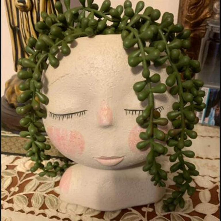 3pcs Artificial Succulents Hanging Plants Fake String of Pearls