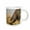 White, variant on 3drose, Africa, Zambia. Close-up of Elephant Eating., 11oz Two-tone Black Mug
