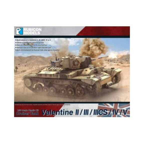 Rubicon Models Valentine II/III/IIICS/IV/V New