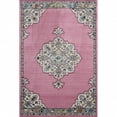 thumbnail image 1 of homeroots home decor 395726 8’ x 10’ Pink Traditional Medallion Area Rug, 1 of 1
