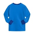 thumbnail image 6 of Ulanda Newborn Baby Boy Fall Clothes Long Sleeve Round Neck Cute Print Sweatshirt Top Long Pants Cute Toddler Winter Outfits (Blue, 7-8 Years), 6 of 9