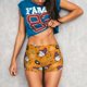 thumbnail image 3 of Balery Halloween Witches Gnome Pantalones cortos de entrenamiento estampados para mujer, sin costuras, ajustados, para gimnasio, yoga, correr, deportes, ejercicio activo, fitness.-Small, 3 of 8