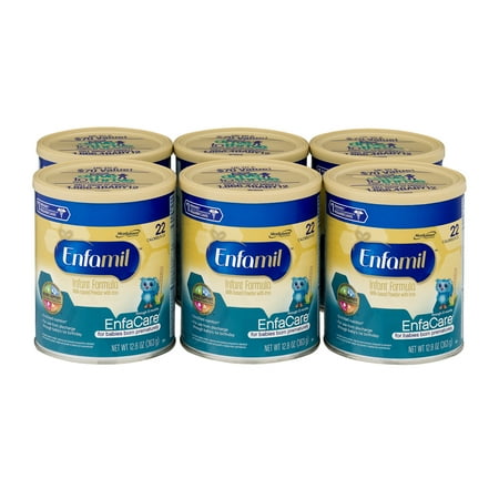 Enfamil EnfaCare Baby Bormula-12.8 oz Powder Can (Pack of 6)