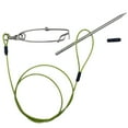 thumbnail image 1 of jinwen Stringer pour Poisson Facile à Utiliser Accessoire de Pêche Stringer de Pêche avec Pince Requin 80cm, 1 of 9