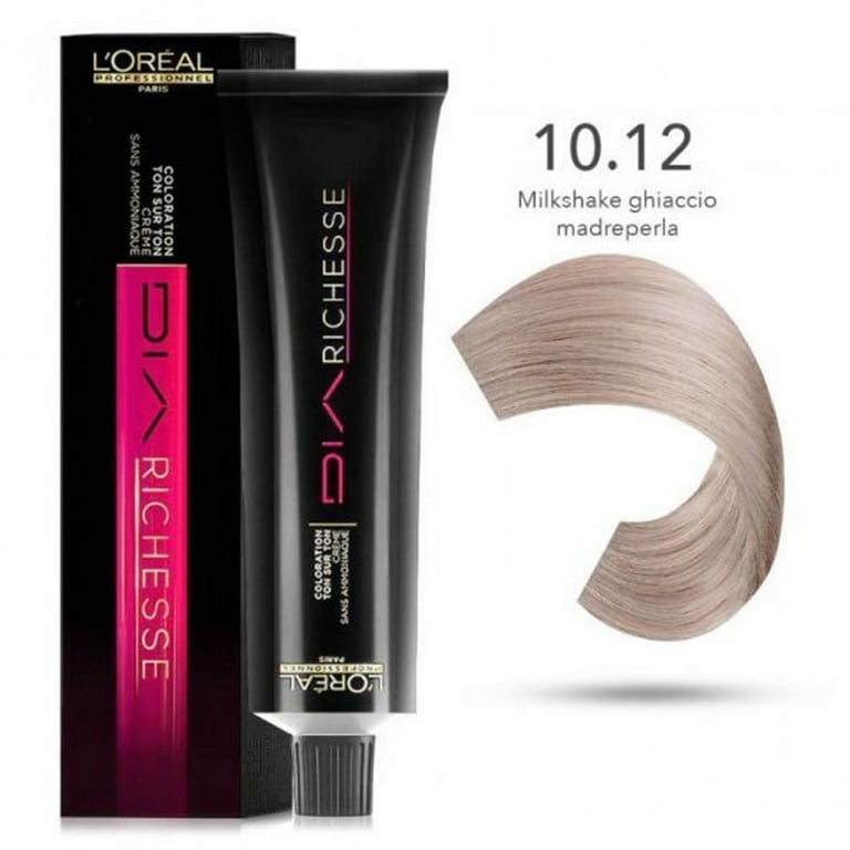 Loreal Professionnel Paris Dia Richesse #10.12 Frosty Pearl Milkshake  Demi-Perma