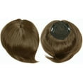 thumbnail image 5 of Aorsher Hair Topper Hairpieces for Women Crown Toppers Hairpieces Clip in Hair Topper for Thinning Hair Synthetic Hair Extension 7inch Brown A, 5 of 5
