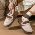 thumbnail image 6 of Brown Women Warm House Boots With Closed Toe Heel And Anti Skid Bottom Ideal For Casual Wear, 6 of 7