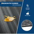 thumbnail image 3 of GloryStar 2.8mm Thick PVC Garage Mat, Diamond Plate Non-Slip Floor Protector with 33FT Installation Tapes for Parking and Workshop Use, 3 of 7