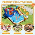 thumbnail image 4 of Costway Giant Water Slide Bounce House with Climbing Wall Splash Pool 735W Blower Included, 4 of 10