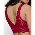 thumbnail image 5 of Smart & Sexy Women's Signature Lace Deep V Bralette and 2 Pack Thong Panty Lingerie Set, SA1517, 5 of 5