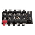 thumbnail image 1 of PC Chassis Fan Bug, 10 Puertos 12v 4 Pin CPU Ventilador De Enfriamiento PWM Hub Para Placa Base De La Computadora, 1 of 7