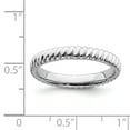 thumbnail image 5 of Sterling Silver Rhodium Ring, 5 of 5