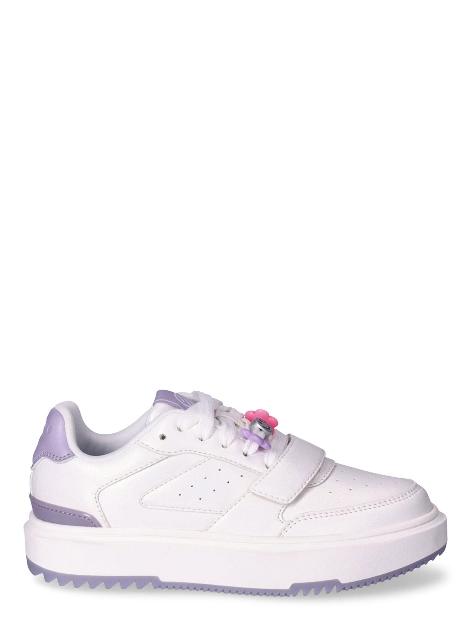 Justice Little Girl & Big Girl Beaded Low Court Sneaker