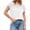 White, variant on Short Sleeved Women Crochet Knit Sweater Vest Tops