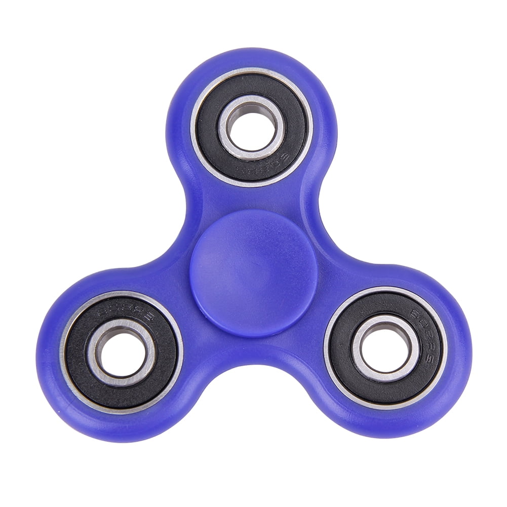 Tri-Spinner Fidget Toy EDC Hand Spinner Anxiety Stress Relief Green 