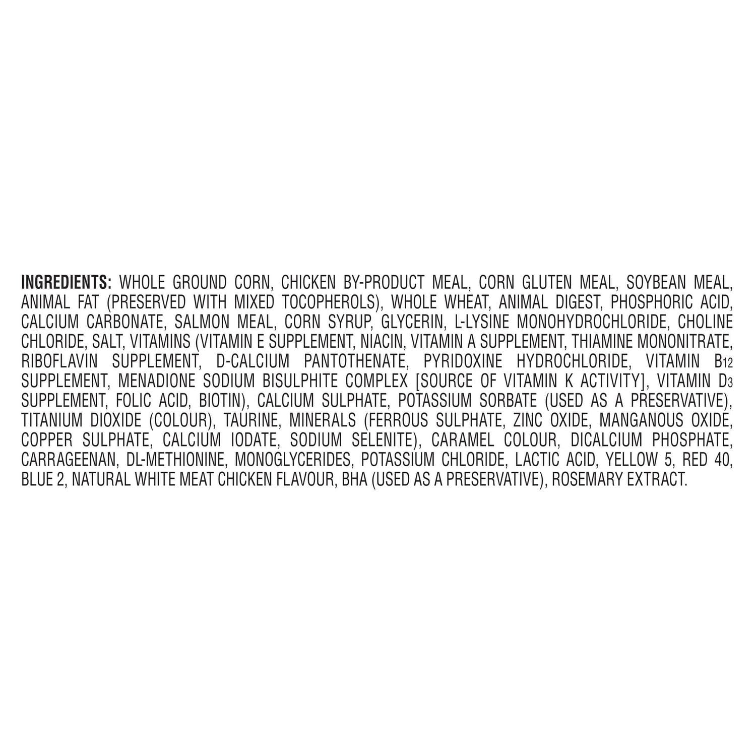 Meow Mix Tasty Layers Beef and Salmon Flavour Dry Cat Food, 1.36kg