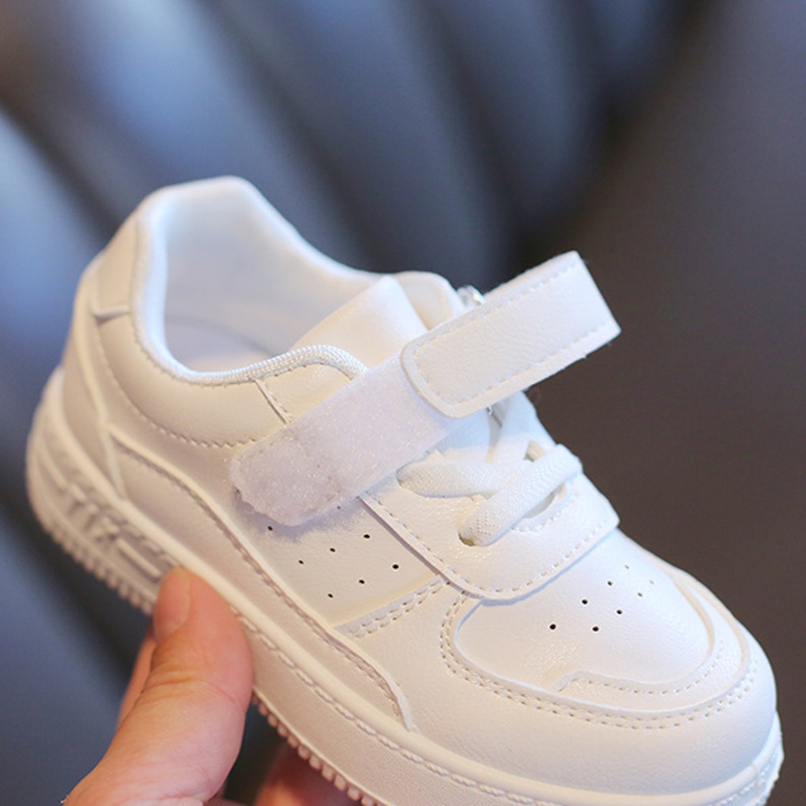 Linfrsh Kids Running Shoes Kid Sneakers Boys Sneakers Kids Running Lightweight Breathable Sport Shoes White,32