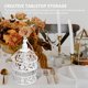thumbnail image 4 of 1 set Ciron Decorative Bird Cage Wedding Bird Cage Deliced ​​Bird Cage Ornament, 4 of 6