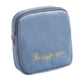 thumbnail image 4 of Bolsa de almacenamiento de toallas sanitarias Flocado Regalo para el primer período Fácil de usar Portátil para el período azul, 4 of 9