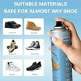 thumbnail image 4 of 2 Pack Shoe Protector Spray, Suede Protector Spray, Rain & Stain Waterproof Protection for Shoes, Boots, Handbags, Purses, Suede, Leather, Canvas, Nubuck, Fabric, Nylon, 10.15Oz, 4 of 4