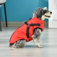 thumbnail image 3 of Dog Coat with Harness Pet Warm Fleece Jacket Small Large Dog Vest Harness Puppy Winter 2 in 1 Outfit Cold Weather Coat for Smal Medium Large Dog, 3 of 5