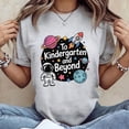 thumbnail image 2 of To Kindergarten And Beyond Astronaut Back To School T-Shirt Unisex, Sizes S-5XL, Tbun, 2 of 5