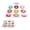 A Set Of Colorful Donuts, variant on Square Picnic Mat Waterproof Non-Slip Outdoor Mat Portable Carry Handle For Camping Beach Exercise A Set Of Colorful Donuts