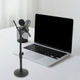 thumbnail image 2 of Desktop Mic Stand Telescopic Tabletop Microphone Support Bracket For Home Studio, 2 of 9