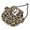Leopard, variant on M Buder Pet Baseball Hat Adjustable Summer Stylish Dog Outdoor Sunbonnet with Ear Holes, Black, Size S (5.9 in / 15 cm)