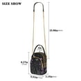 thumbnail image 2 of FORMRS Crossbody Bag for Women Shoulder Cell Phone Purse with Zipper, Gothic Floral Print, 2 of 7