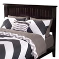 thumbnail image 3 of Leo & Lacey Contemporary Full Wood Panel Headboard in Espresso, 3 of 4