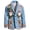 Blue #39, variant on DORKASM Mens Christmas Blazer Lapel Holiday Gift Coats Long Sleeve Holly Leaf Print Jacket Fall Winter Comfy Ornament Print Jackets Green S
