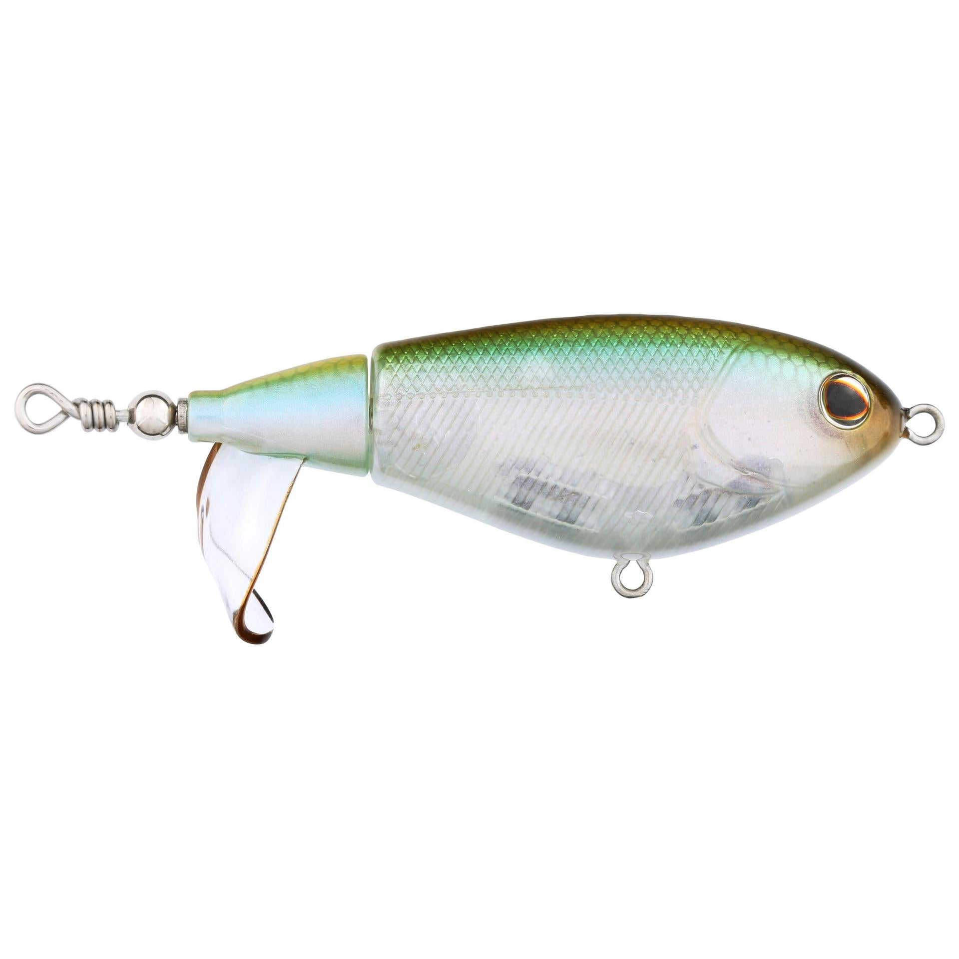 (2 pack) Berkley Choppo Topwater Fishing Lure, Perfect Ghost, Size 120