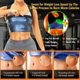 thumbnail image 4 of Lilvigor Women Sauna Suit Sweat Vest Workout Waist Trainer Fat Burn Hot Polymer Heat Trapping Shirt Body Shaper Weight Loss Top, 4 of 7