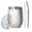 White-2, variant on Modern 12oz Stainless Steel Insulated Wine Tumbler with Lid and Straw – Double Wall Vacuum Mug for Hot & Cold Drinks, 304 Steel Interior, Sweat-Free Design