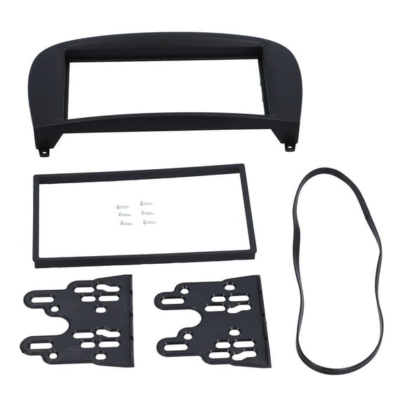 Navigation Frame, Black Navigation Fascia Sturdy ABS Material For Replacement For SL-Class R230 / G WAGON G5