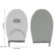 thumbnail image 5 of Funda para Tabla Planchar Ndcxsfigh Al Calor Punta Redonda Gris, 5 of 9
