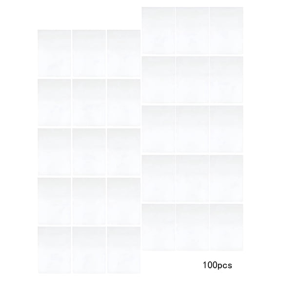 CCOCC 100 Pcs Acid Free Archival Tissue Paper, Unbuffered White