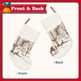thumbnail image 2 of Lsque Western Desert Cowboys Pattern 18 Inch Christmas Stockings, Festive Holiday Stocking for Christmas Decorations Holiday Decor, 2 of 8