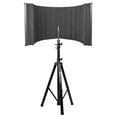 thumbnail image 1 of Rockville ROCKSHIELD 4 Studio Mic Isolation Shield Vocal Recording Booth+Tripod, 1 of 19