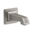 thumbnail image 2 of KOHLER K-13139-B Pinstripe wall-mount 6-7/8" non-diverter bath spout, 2 of 3